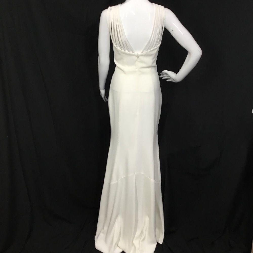 Dress the Population White Backless Dress - Picture 4 of 7